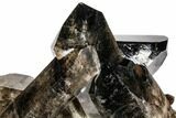 Natural Smoky Quartz Crystal Cluster - Point!!! #104109-4
